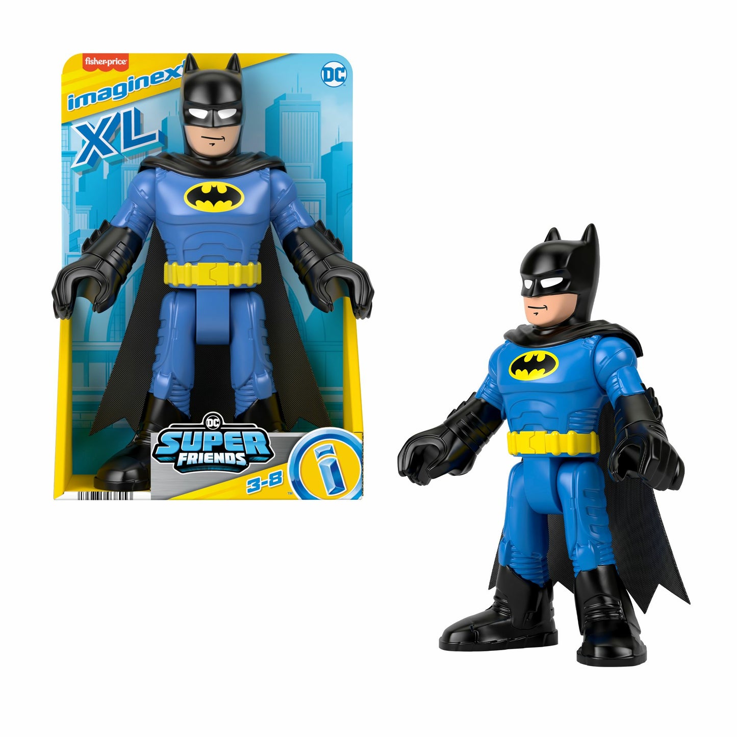 Fisher-Price Imaginext DC Super Friends - Batman XL Leksaksfigur