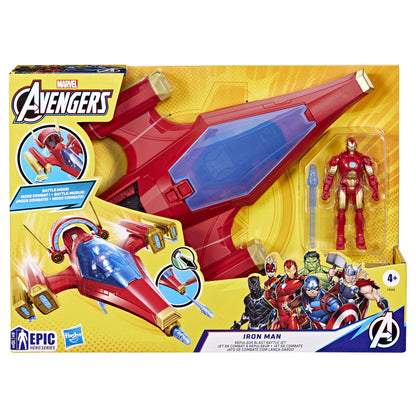 Hasbro Marvel: Avengers - Iron Man Repulsor Blast Battle Jet (F9329)