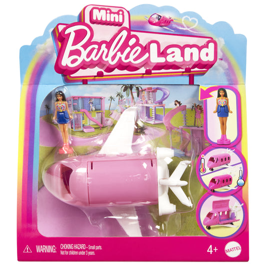 Mattel Barbie®: Mini BarbieLand - Docka och Drömflygplan (HYF40)