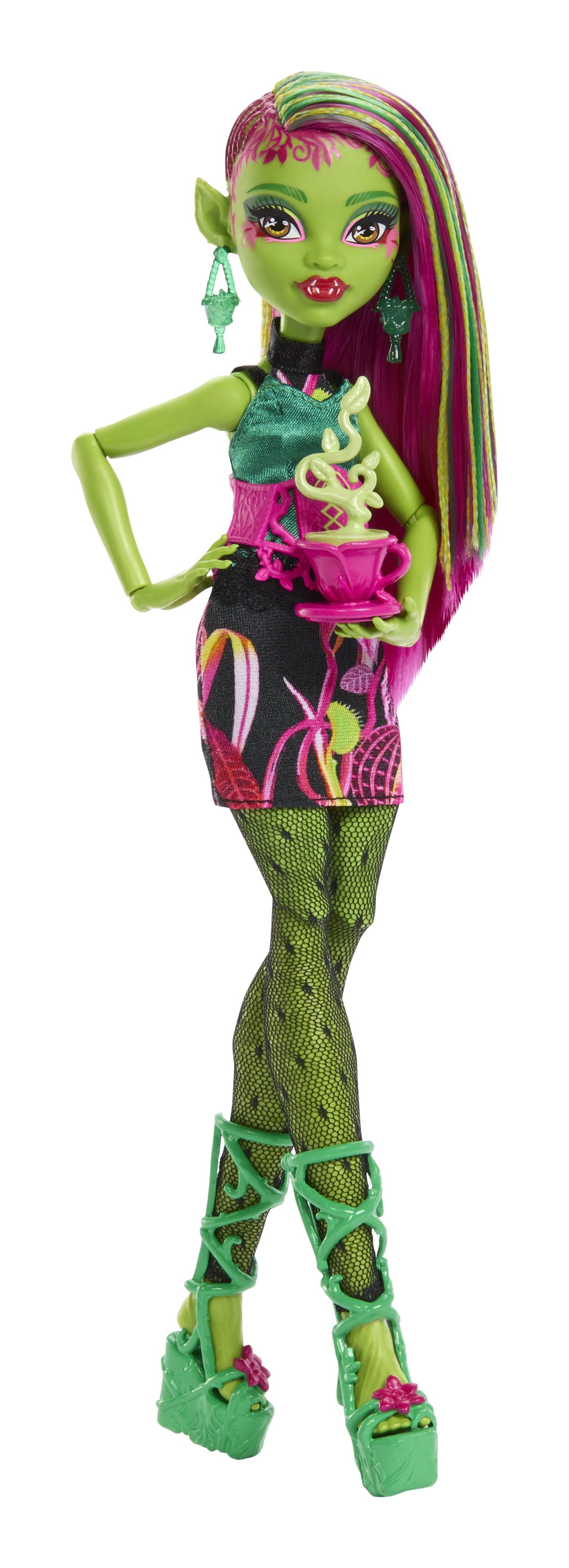 Monster High Skulltimate Secrets - Venus McFlytrap Docka