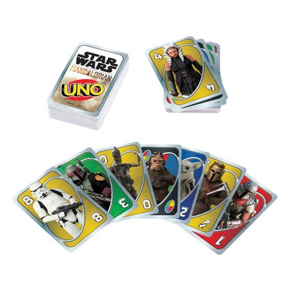 Mattel UNO Star Wars - The Mandalorian Kortspel