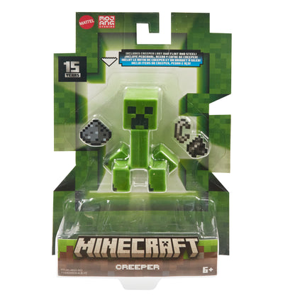 Mattel Minecraft: 15-årsjubileum - Creeper Actionfigur (HTL80)