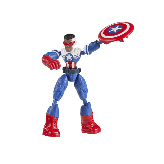 Hasbro Marvel: Avengers Bend and Flex - Captain America Action Figure (15cm)