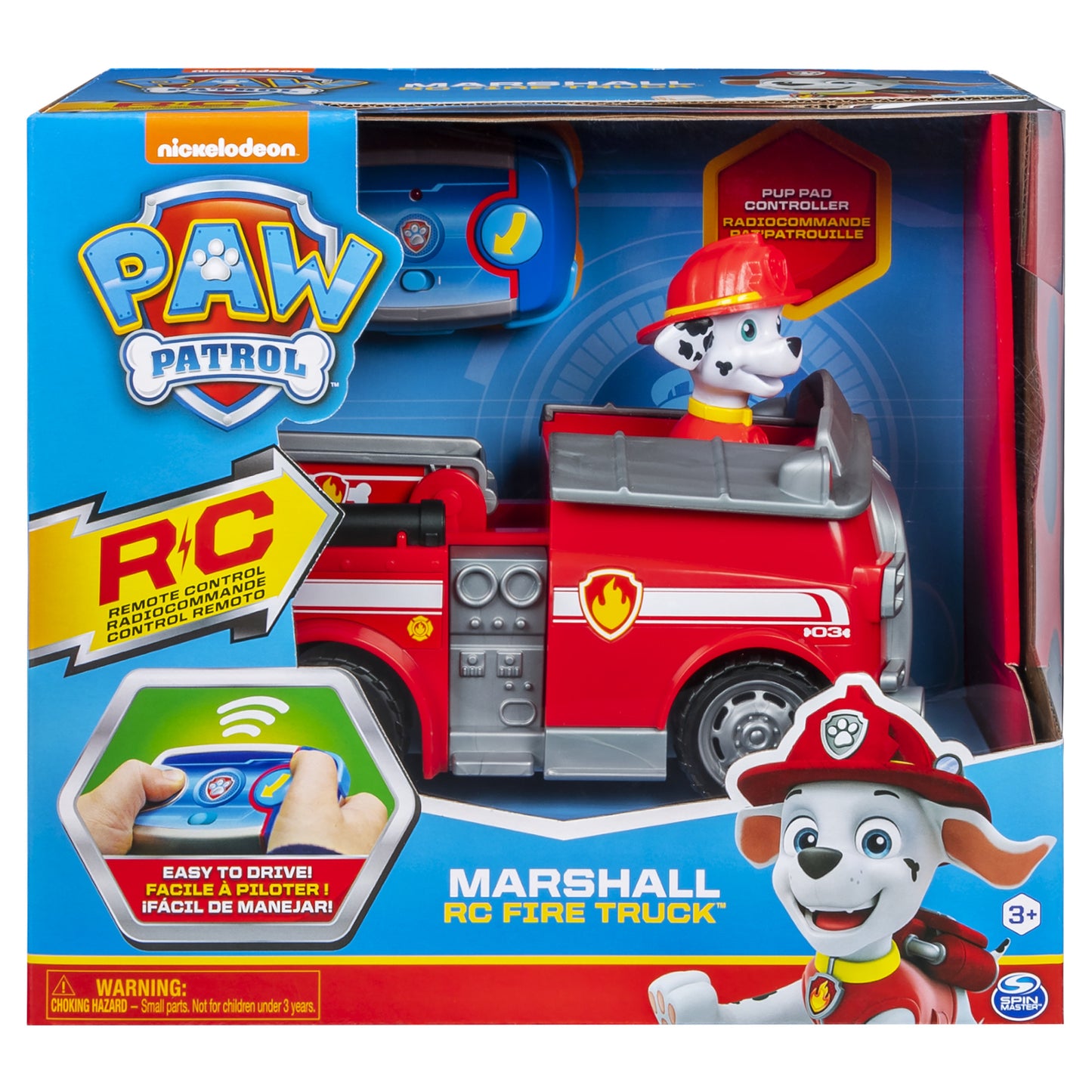 Spin Master PAW PATROL: Marshall RC Brandbil