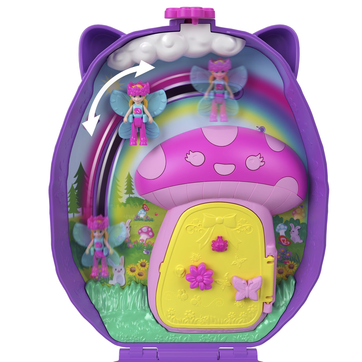 Mattel Polly Pocket: Igelkottsmamma och Bebis Lekset