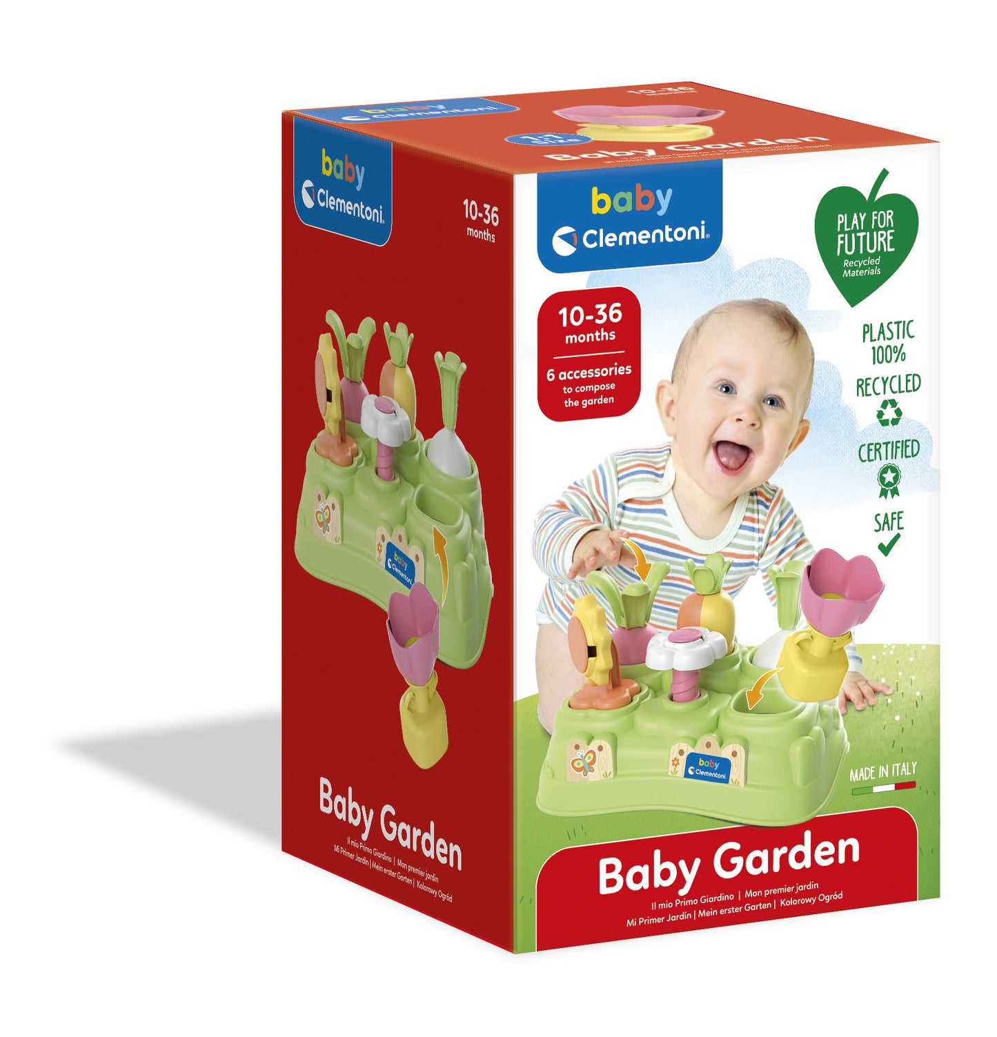 Clementoni Baby Garden - Lärande Sorteringslåda för Barn