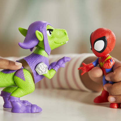 Hasbro Disney Marvel: Spidey och hans fantastiska vänner Dino-Webs - Spidey och Goblin Raptor