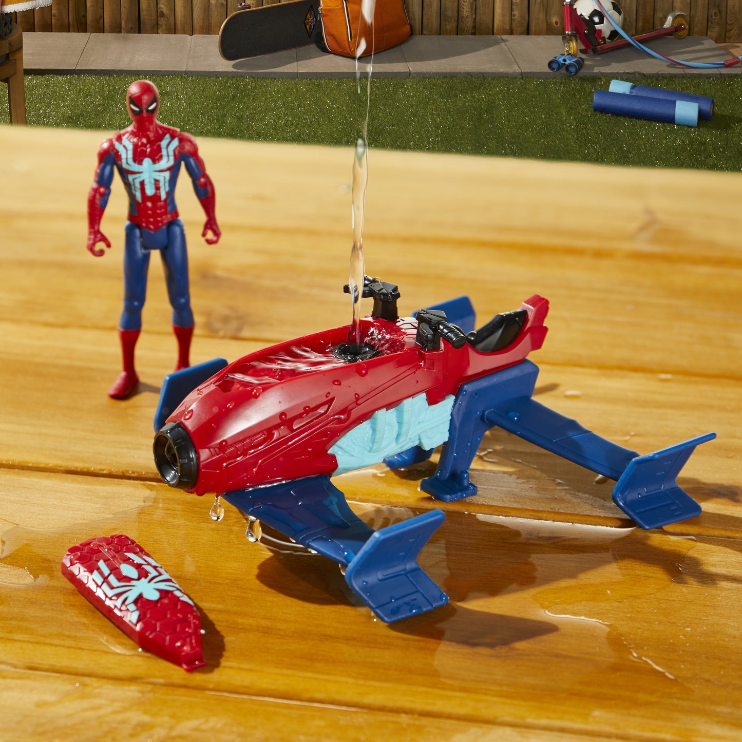 Hasbro Marvel: Web Splashers - Spider-Man Hydro Jet Blast Fordon