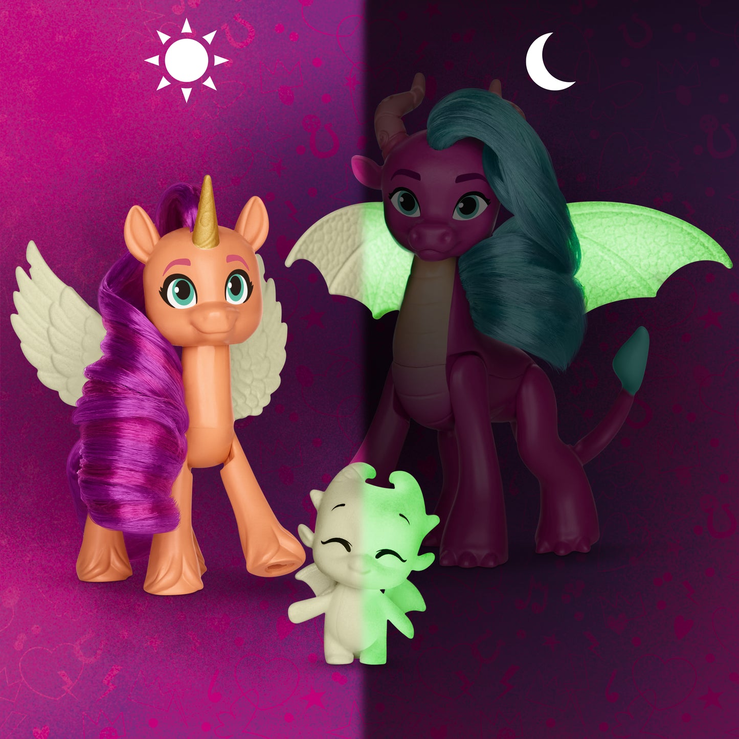 Hasbro My Little Pony: Dragon Light Reveal (Glow in the Dark)