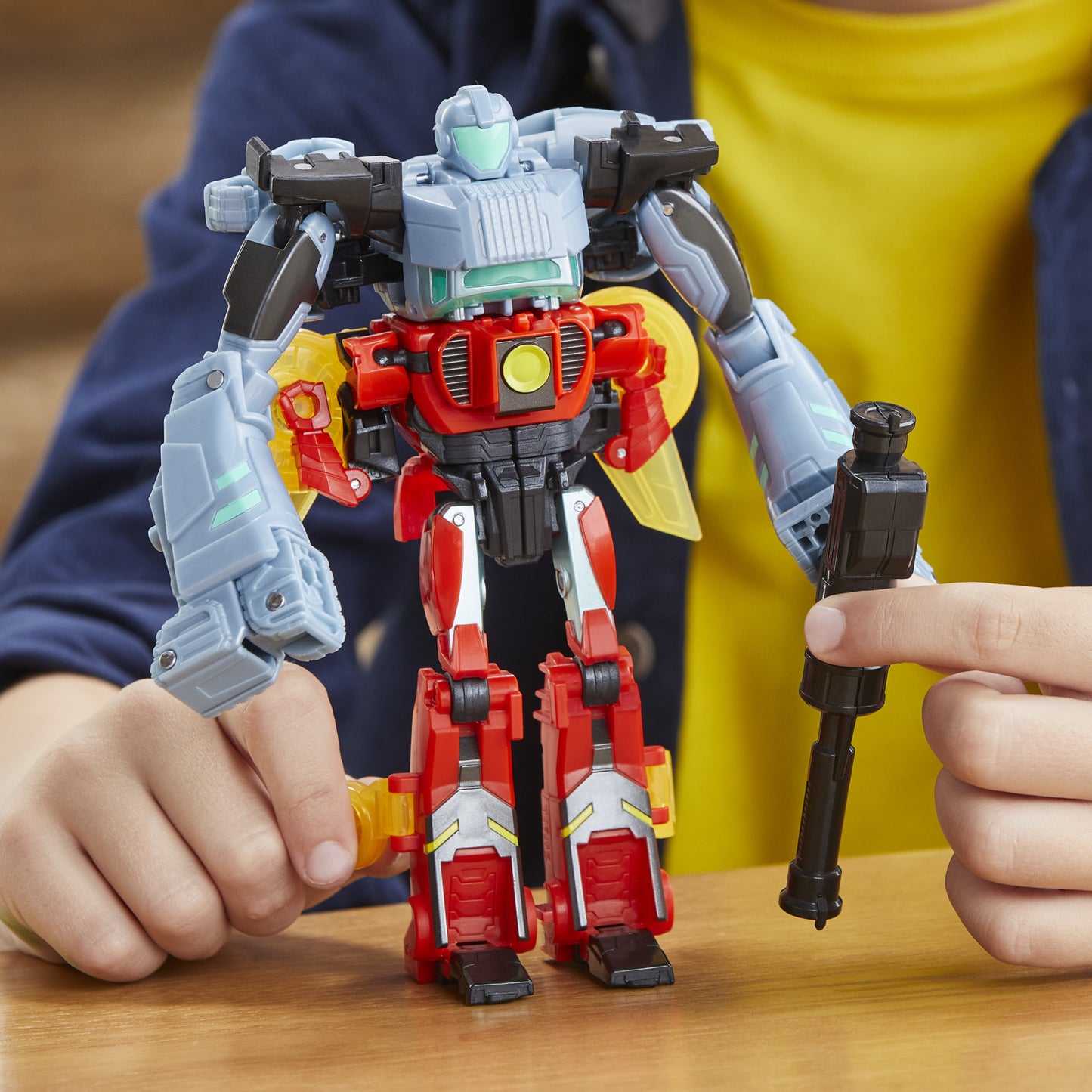 Hasbro Transformers Earthspark: Cyber-Combiner Terran Twitch och Robby Malto Actionfigurer