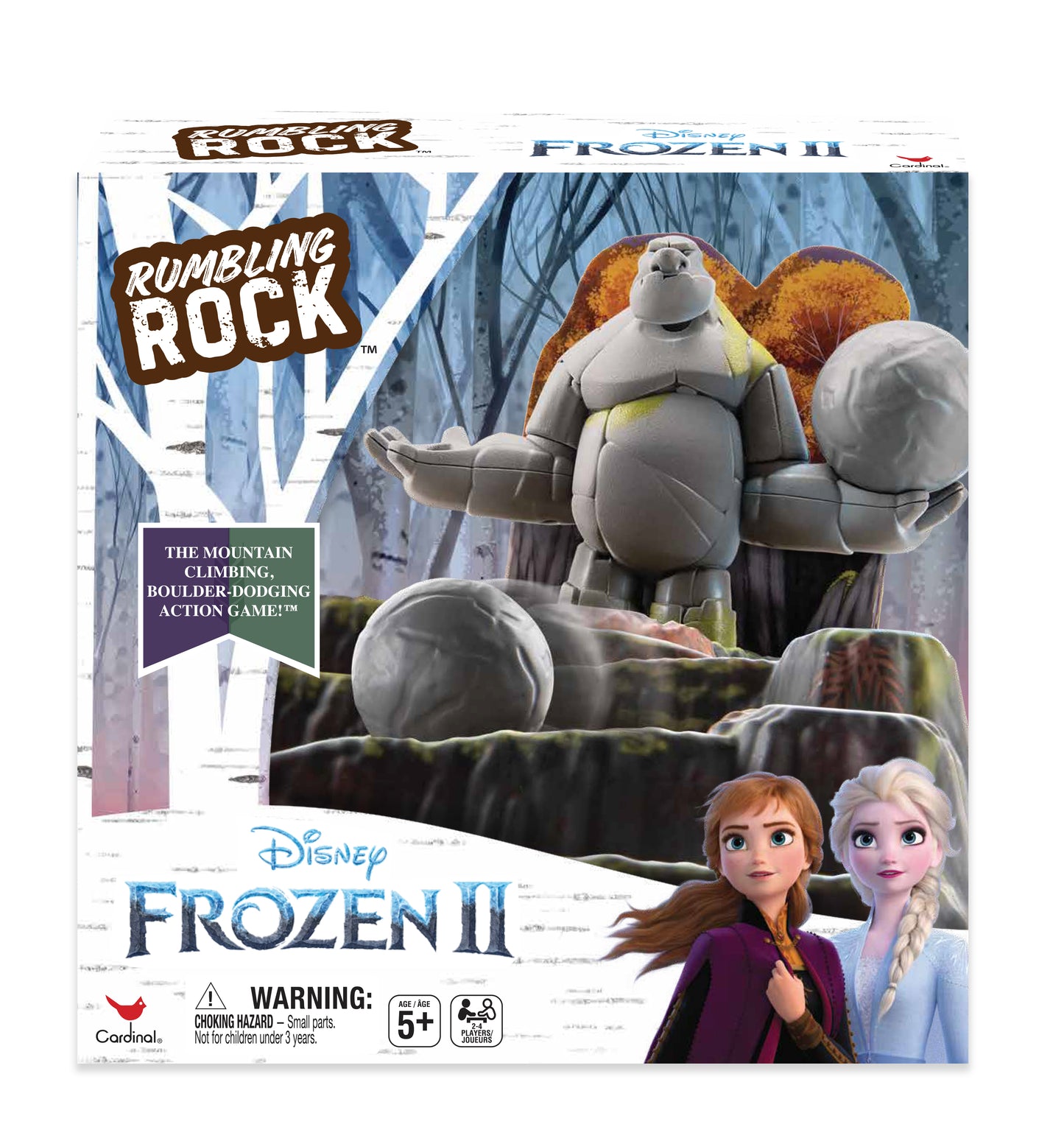 Spin Master Frozen II - Rumbling Rock Game