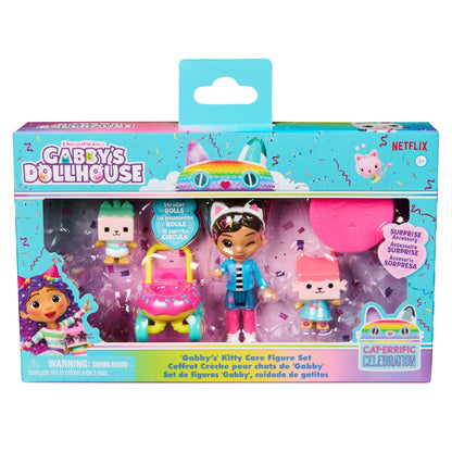 Gabby's Kattfest: Kitty Care Figur Set