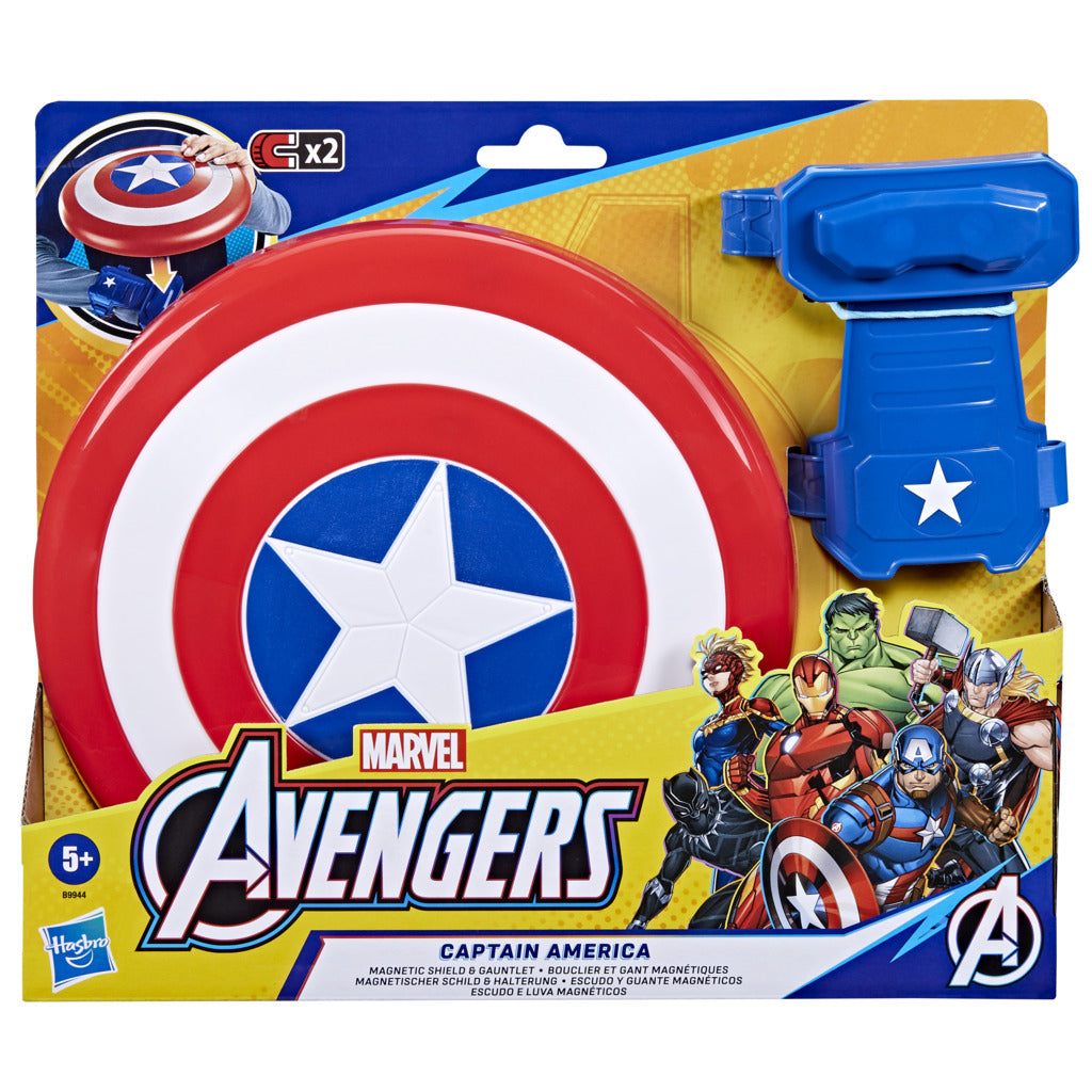 Hasbro Marvel Avengers Captain America Magnetiska Sköld och Handske