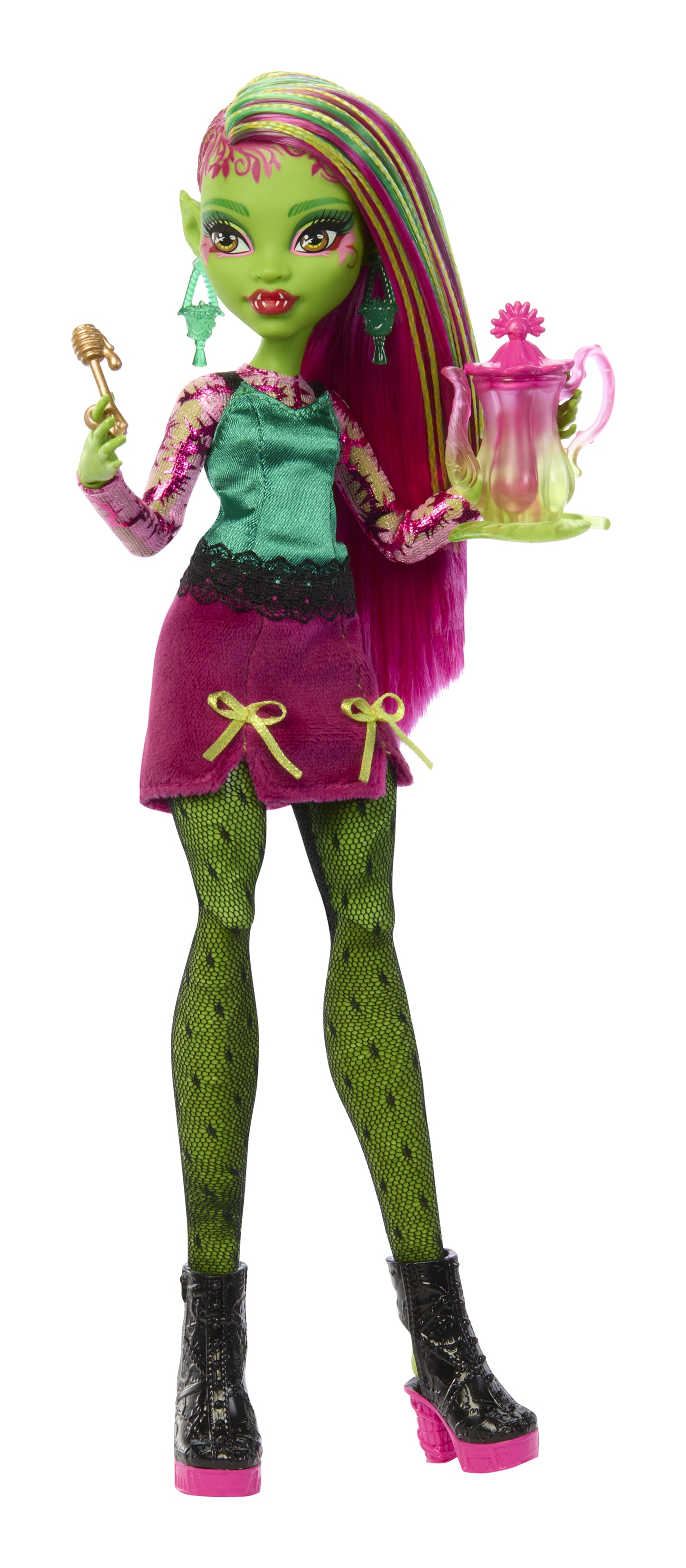 Monster High Skulltimate Secrets - Venus McFlytrap Docka