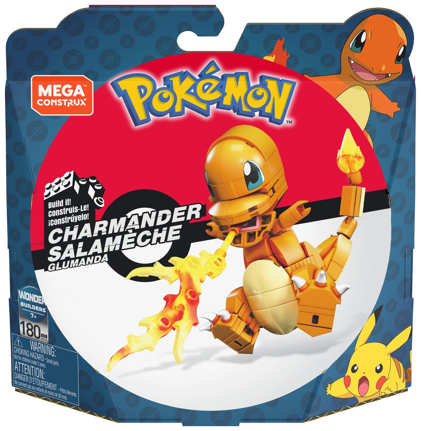 Mega Construx Pokémon: Byggset - Charmander (GKY96)