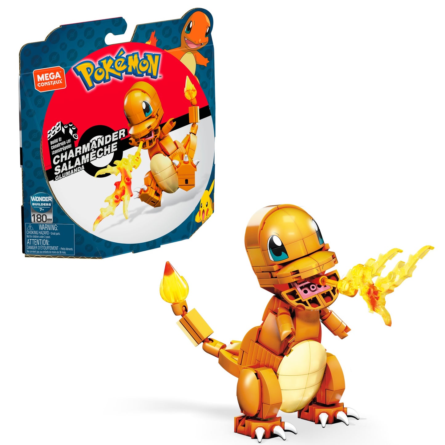 Mega Construx Pokémon: Byggset - Charmander (GKY96)