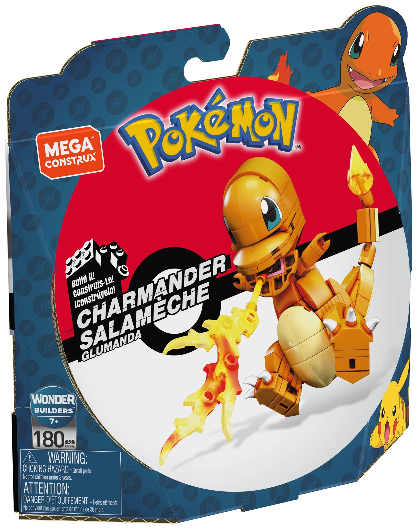 Mega Construx Pokémon: Byggset - Charmander (GKY96)