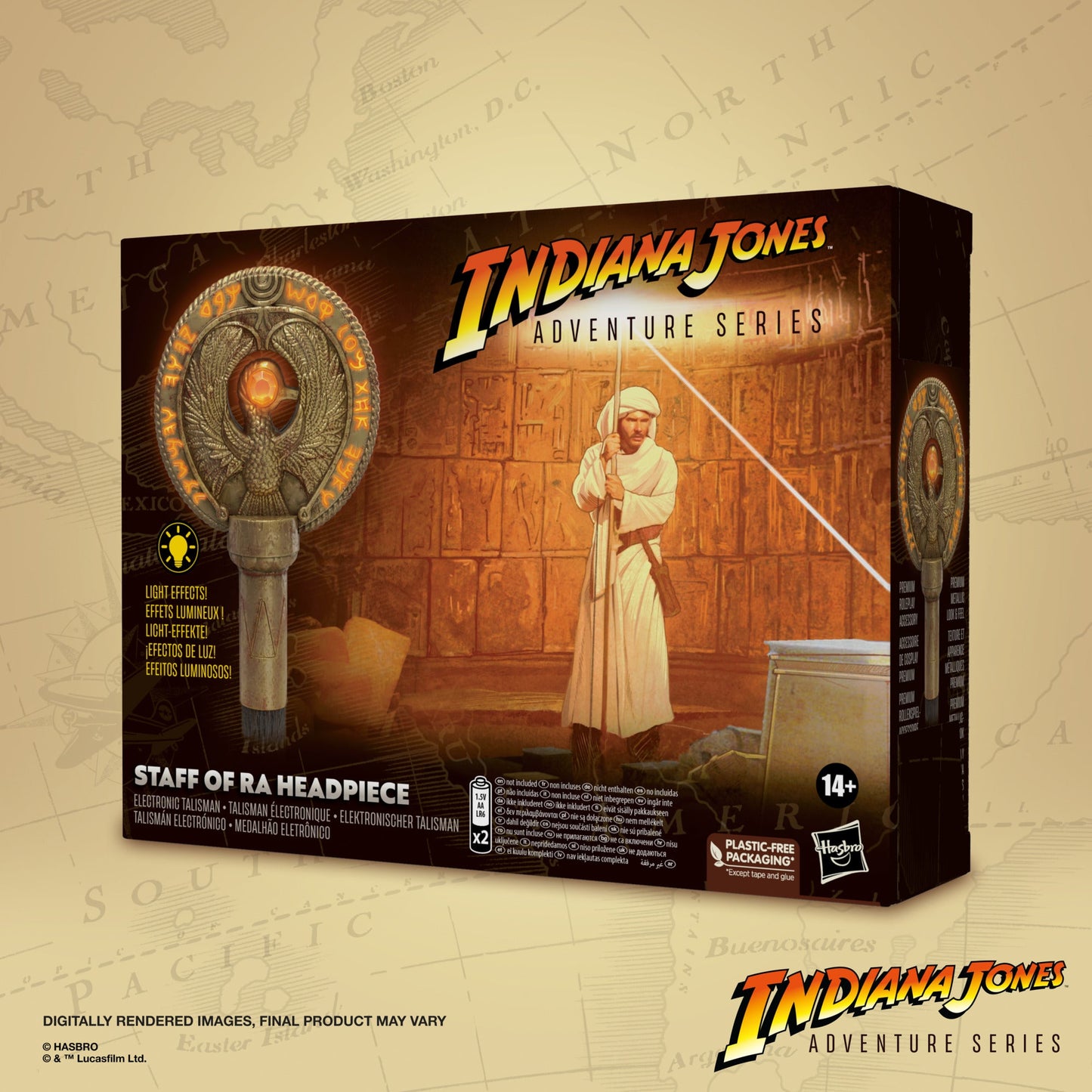 Hasbro Indiana Jones Staff of Ra Headpiece - Elektronisk Talisman