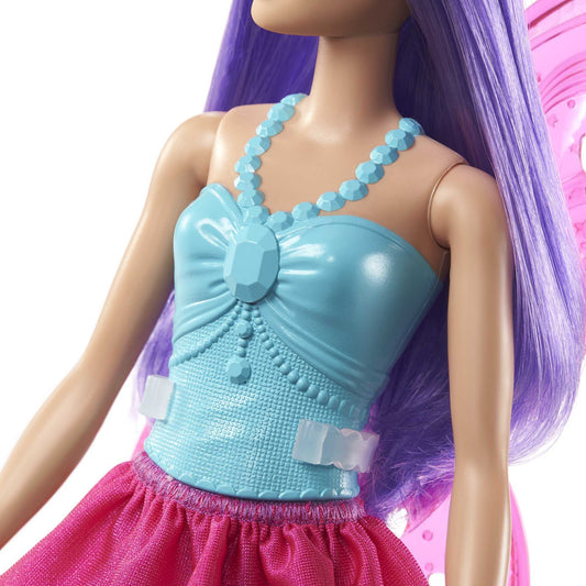 Mattel Barbie Fairy Ballet Dancer - Leksak med Lila Hår