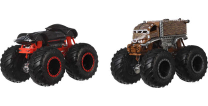 Mattel Hot Wheels Monster Trucks: Demolition Doubles - Carbonator XXL vs Bad Scoop