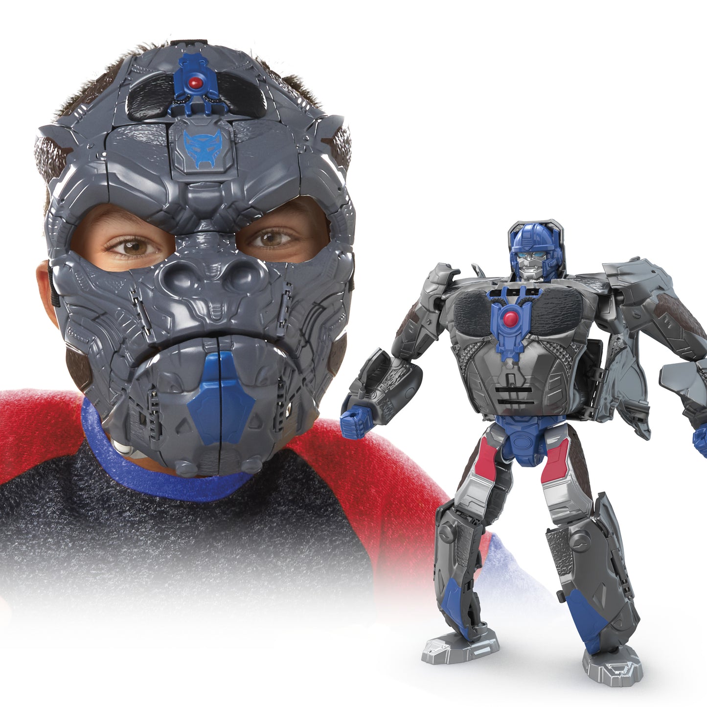 Hasbro Transformers: Rise of the Beasts - 2-i-1 Ansiktsmask Optimus Primal