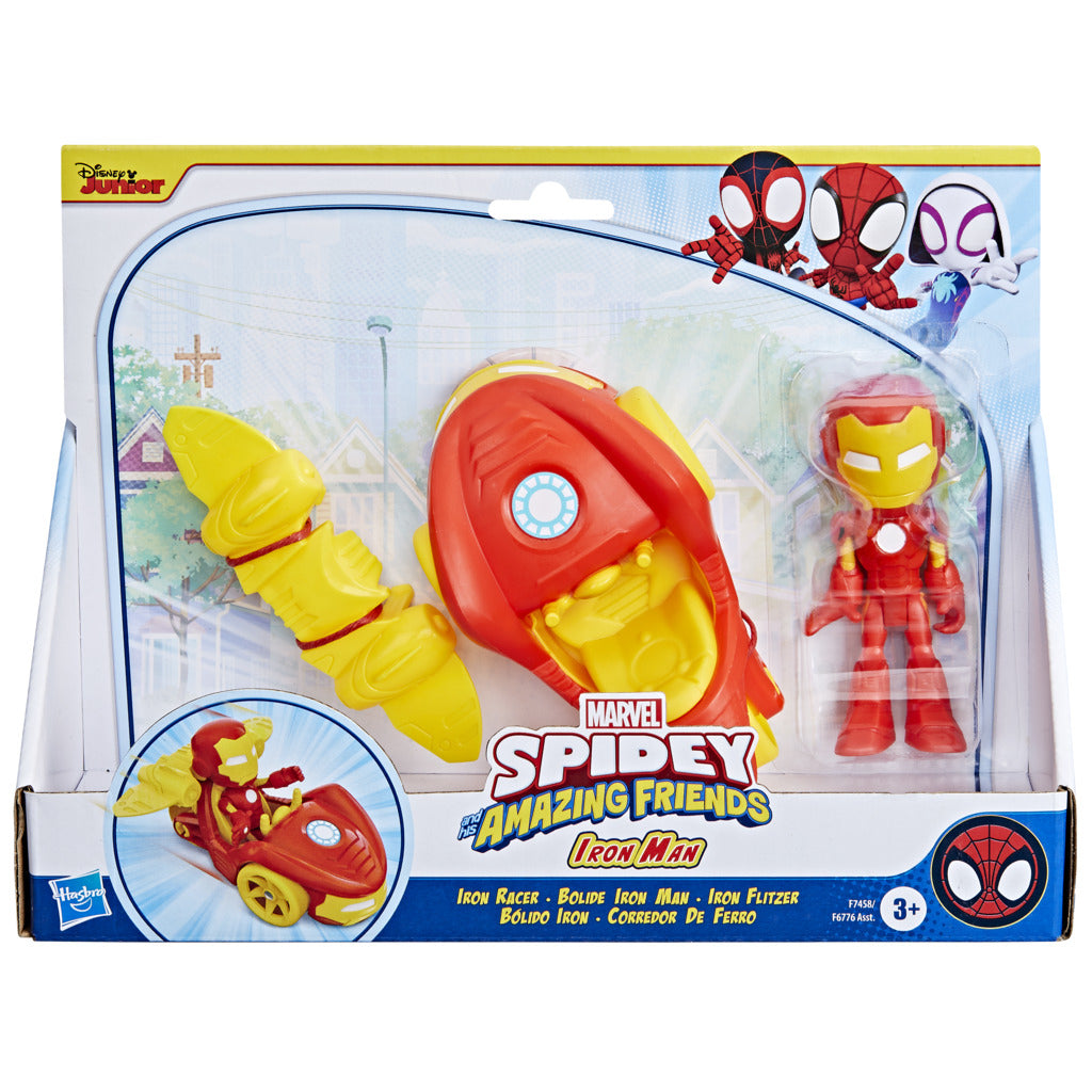 Hasbro Marvel: Spidey och hans fantastiska vänner - Iron Man och Iron Racer