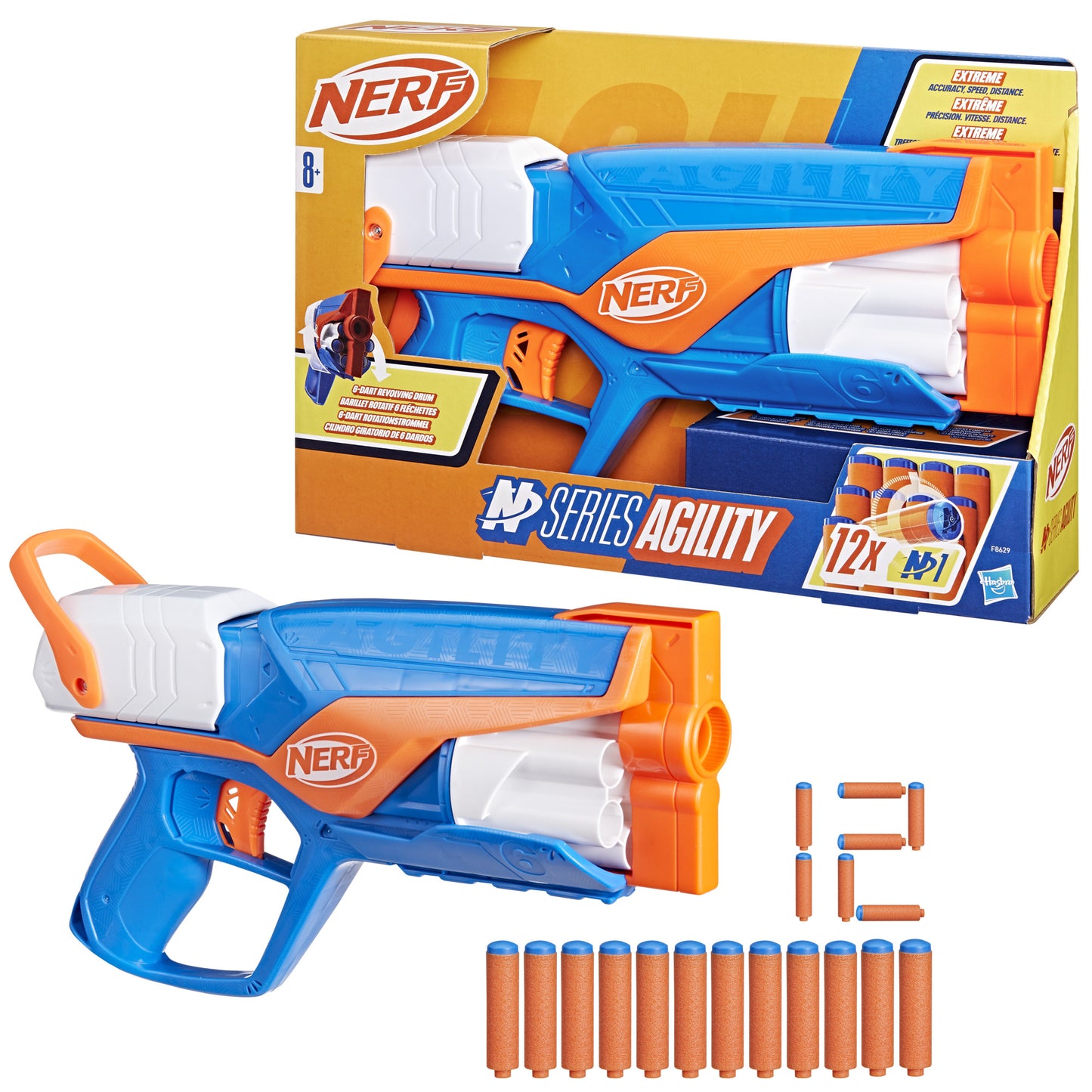 Hasbro Nerf N Series Agility (F8629) Leksaksblaster