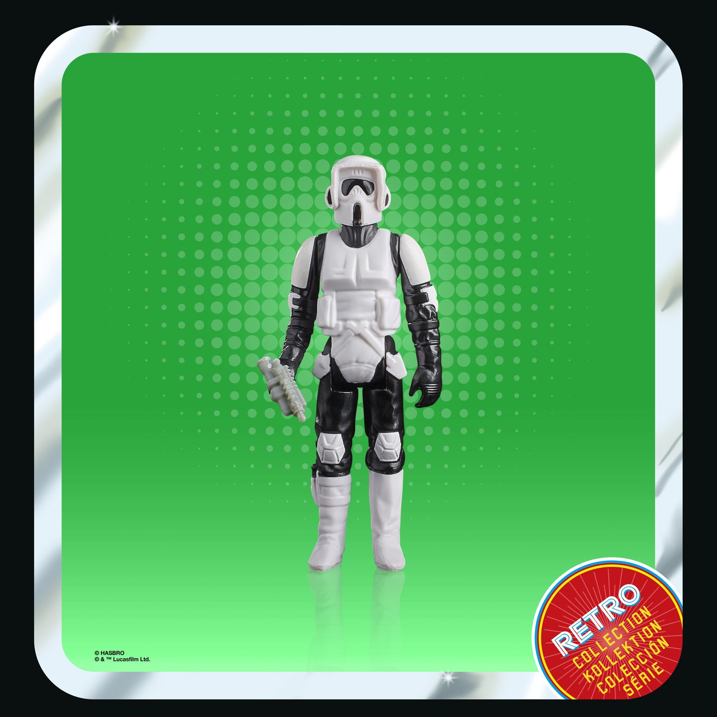 Hasbro Fans - Disney Star Wars: Return of the Jedi Retro Collection - Biker Scout Action Figure (10cm)