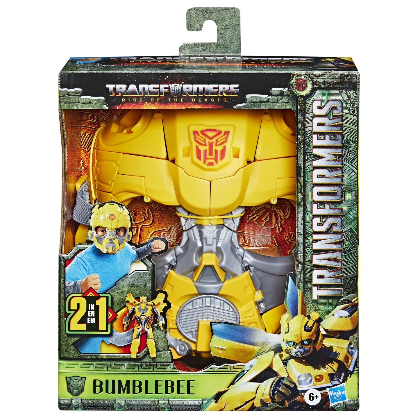 Hasbro Transformers: Rise of the Beast 2-i-1 Bumblebee Mask