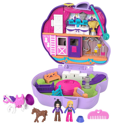 Mattel Polly Pocket - Jumpin' Style Pony Compact (GTN14)