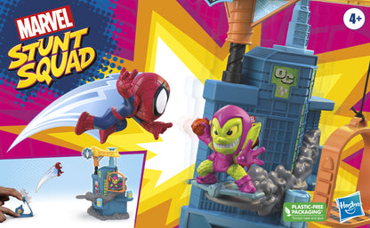 Hasbro Marvel: Stunt Squad - Spider-Man VS Green Goblin Mini Playset