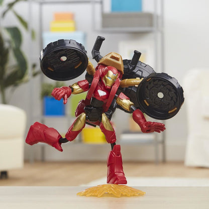 Hasbro Marvel Avengers: Bend And Flex - Flex Rider Iron Man 2in1