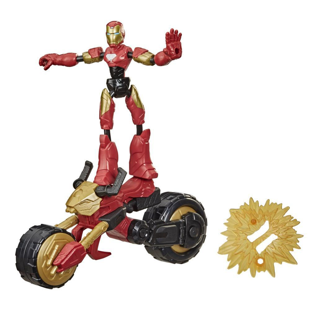 Hasbro Marvel Avengers: Bend And Flex - Flex Rider Iron Man 2in1