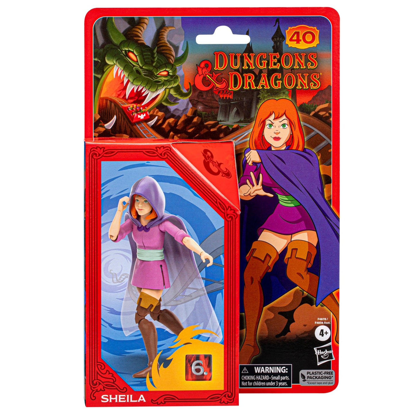 Hasbro Fans Cartoon Classics: Dungeons and Dragons - Sheila Actionfigur (15cm)