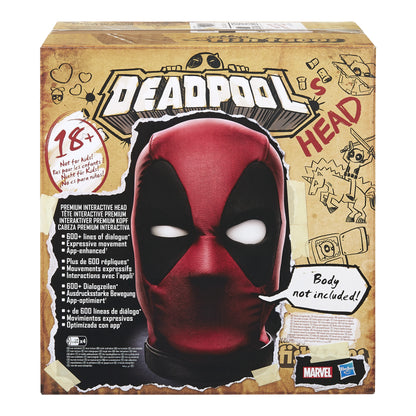 Hasbro Marvel: Deadpool - Premium Interaktiv Huvud (E6981)