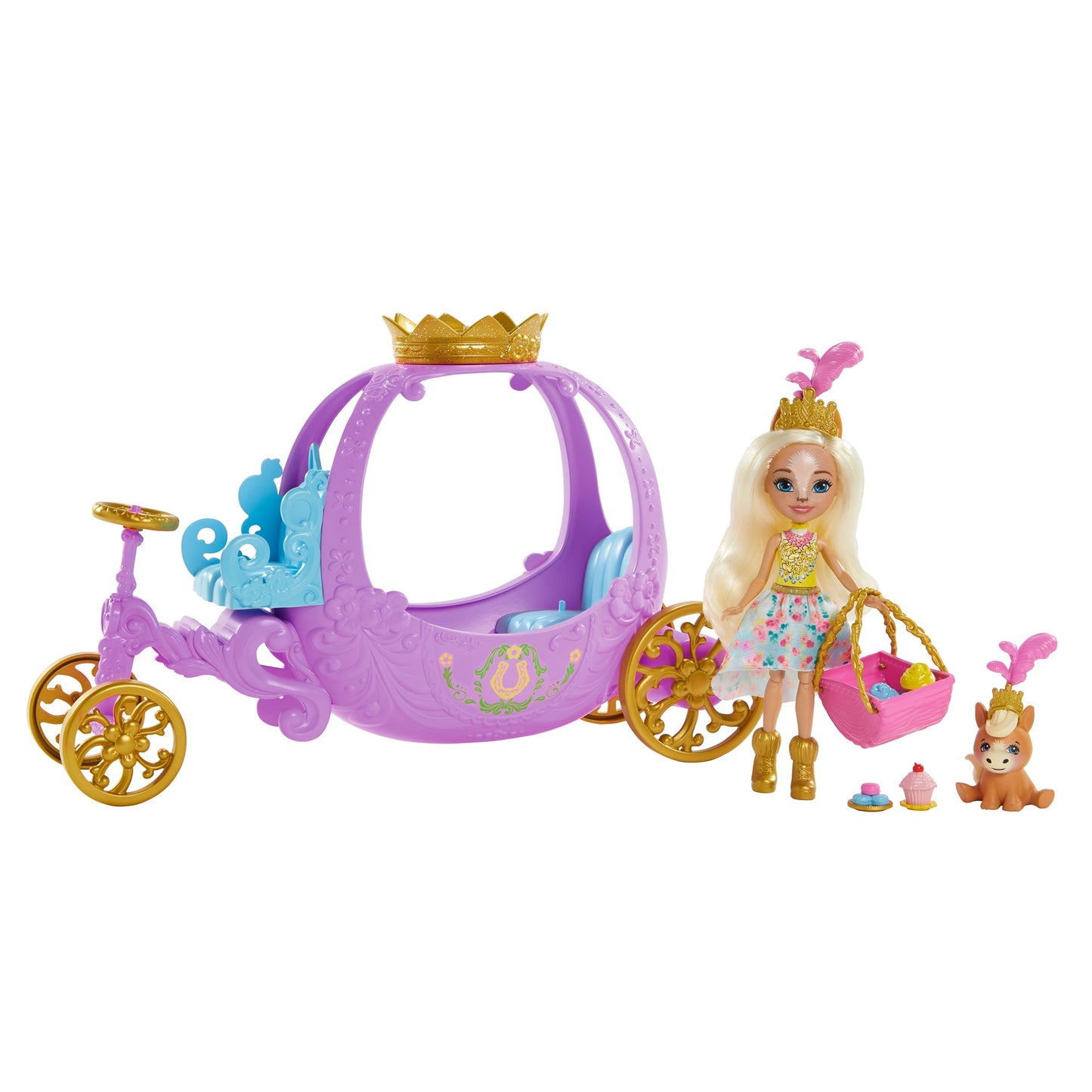 Mattel Royal Enchantimals: Royal Rolling Carriage (GYJ16)