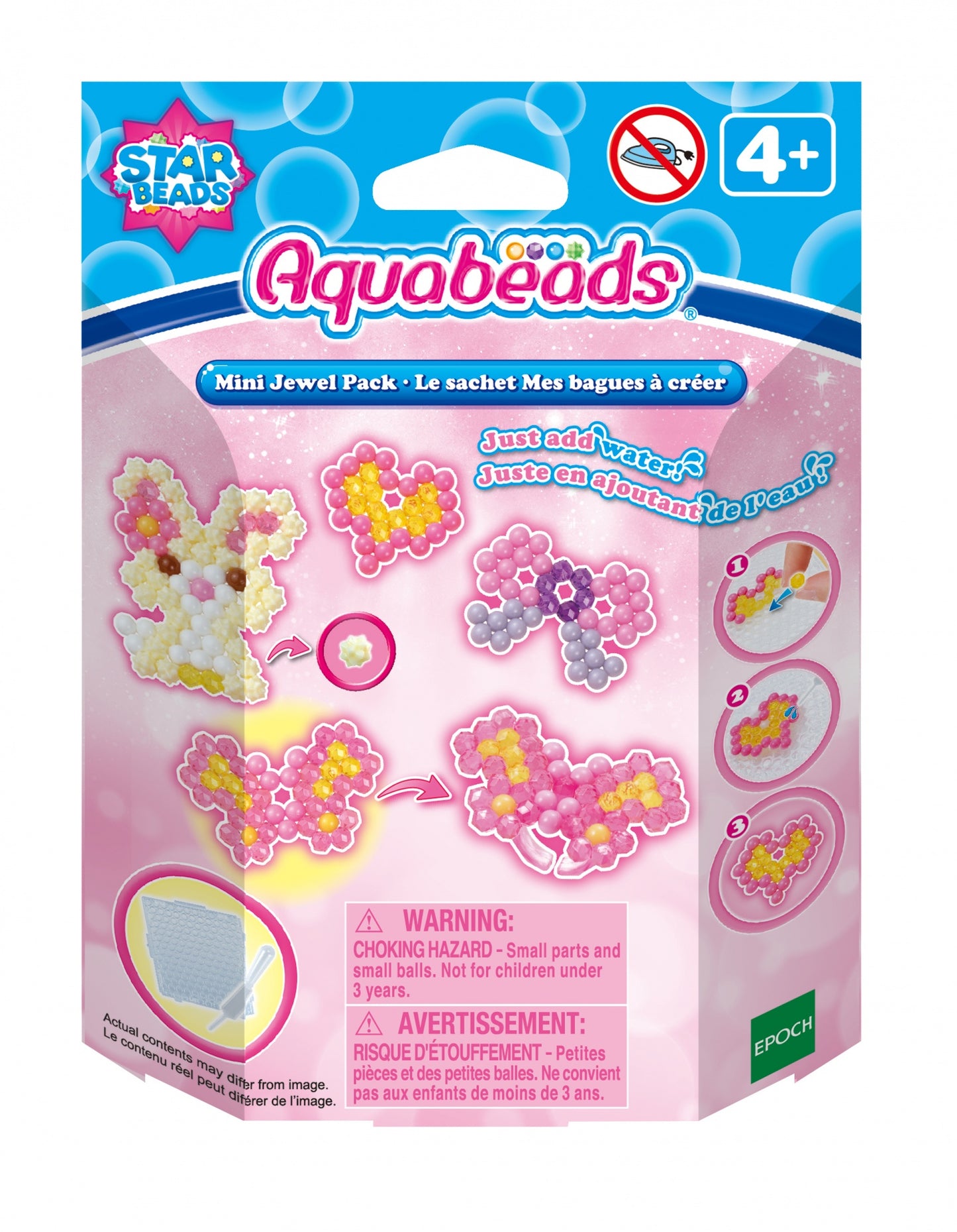 Aquabeads Temarefill: Mini Temakitt (Gård, Smycken, Sjöjungfru)