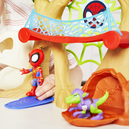 Hasbro Marvel: Spidey och hans fantastiska vänner - Dino-Webs-trädkoja