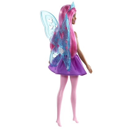 Mattel Barbie Fairy Ballet Dancer - Lila Hår Mörkhyad Docka