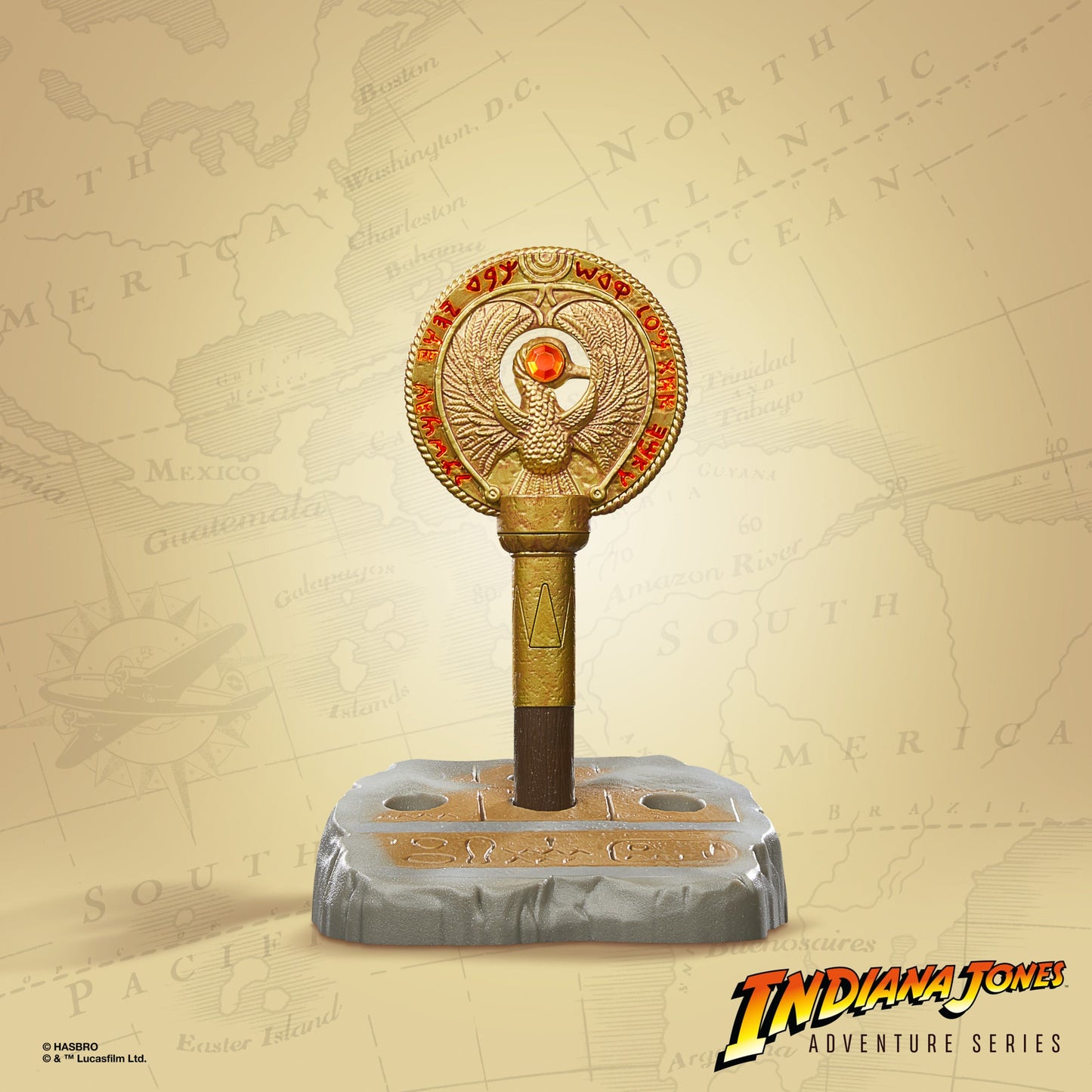 Hasbro Indiana Jones Staff of Ra Headpiece - Elektronisk Talisman