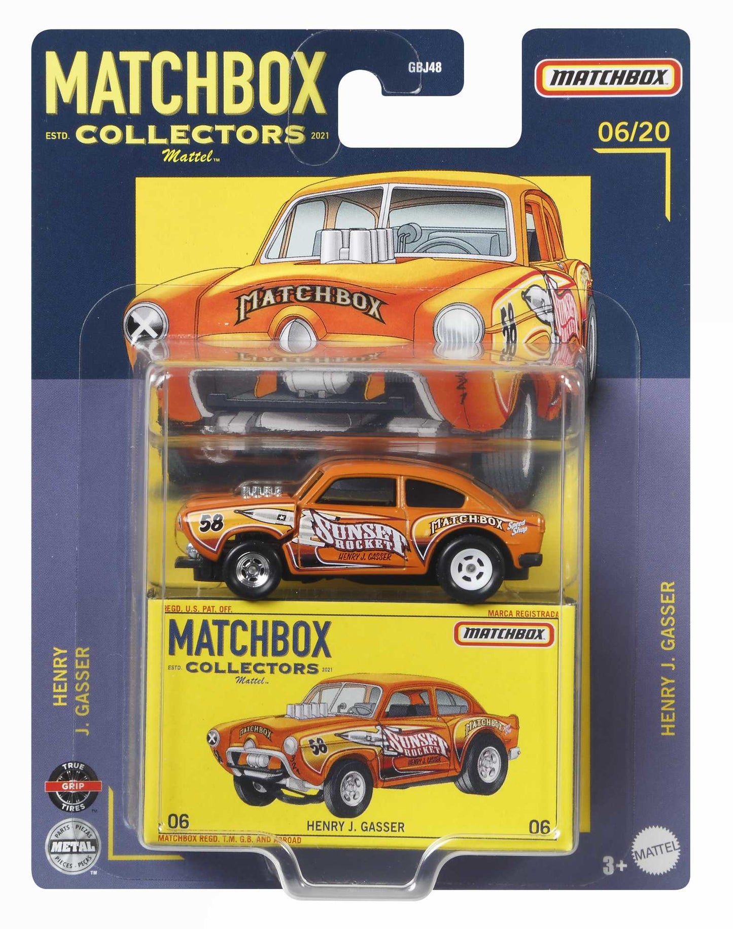 Mattel Matchbox: Samlarobjekt - 18" Jeep Wrangler JL (HVW24)