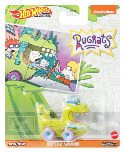 Mattel Hot Wheels Premium: Rugrats - Reptar Wagon Metallfordon