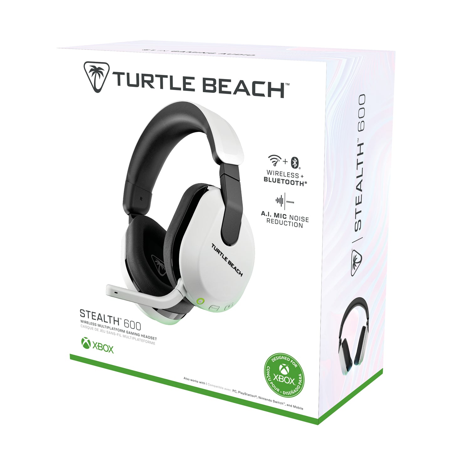 Turtle Beach Stealth 600 Gen 3 - Trådlös Gaming Headset (Vit)