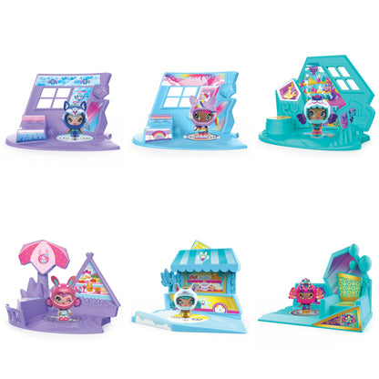 Zoobles! Z-Girlz och Happitat - Angel Llama Figur (1-Pack)