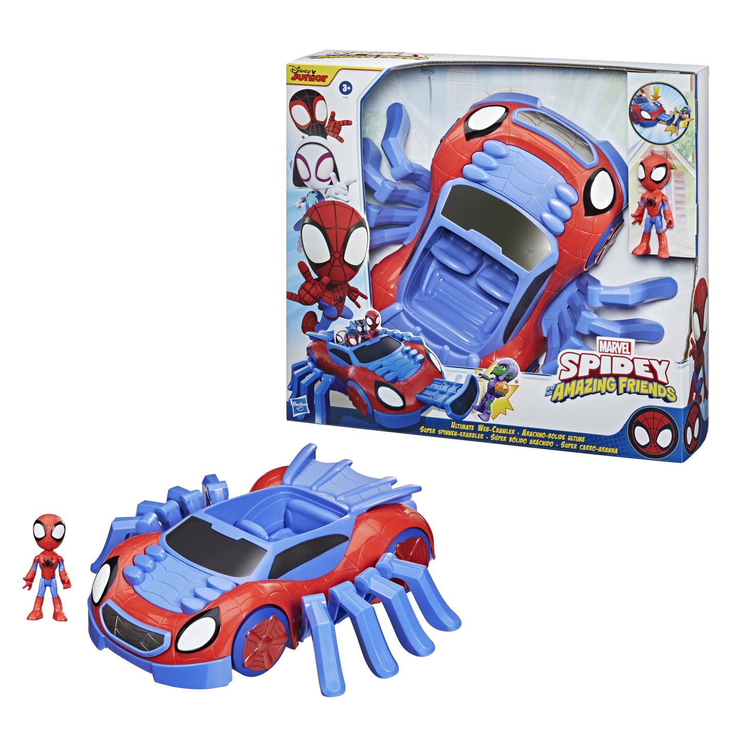 Hasbro Disney Junior Marvel Spidey och hans Fantastiska Vänner - Ultimate Web-Crawler (F1460)