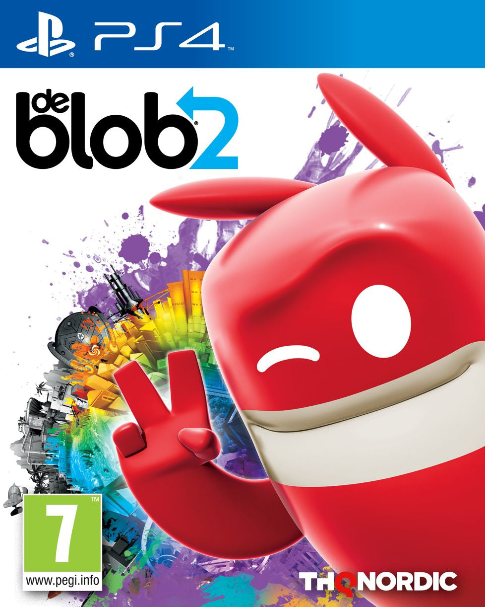 PS4 De Blob 2 - Roligt och Färgglatt Äventyr