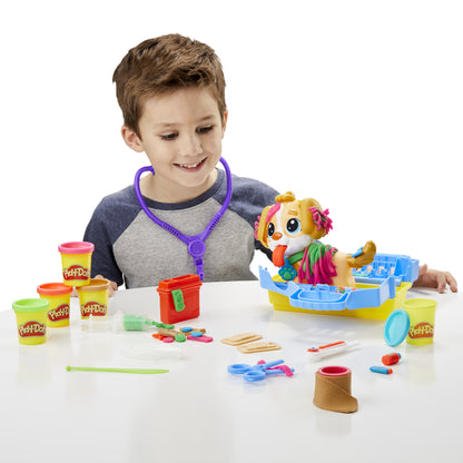 Hasbro Play-Doh Care 'n Carry Vet Lekset