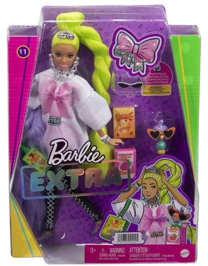 Mattel Barbie Extra - Neongrön Hår (HDJ44)