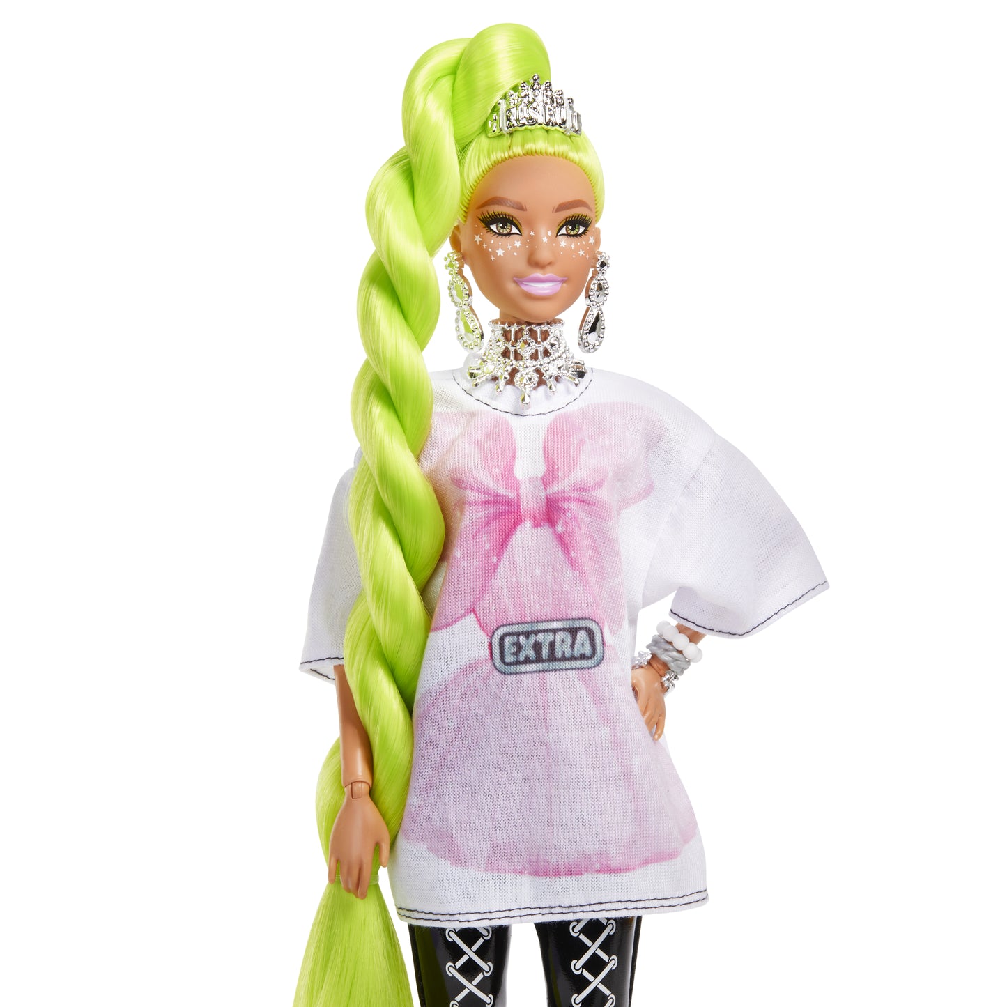 Mattel Barbie Extra - Neongrön Hår (HDJ44)