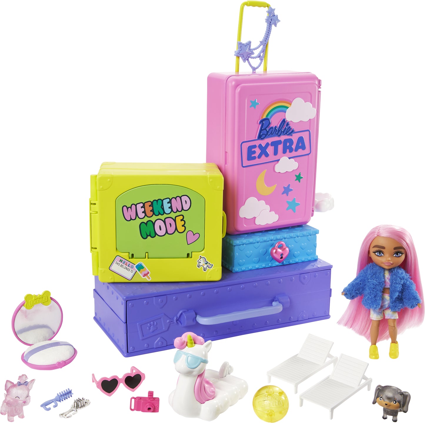 Mattel Barbie Extra Minis Playset HDY91